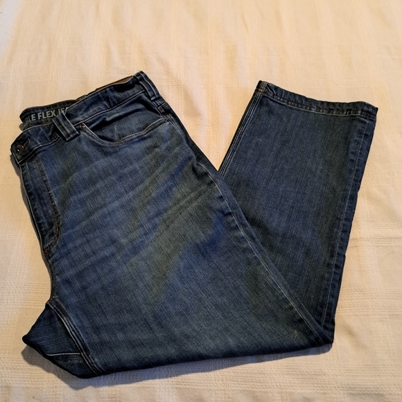 Duluth Trading Co men's size 42x30 Ballroom Double Flex jeans - Picture 1 of 6